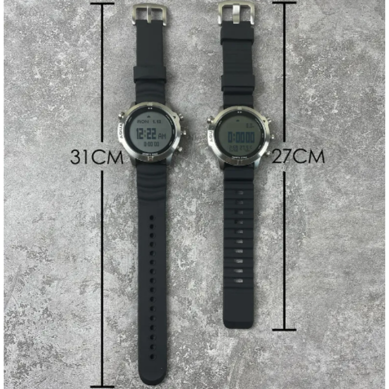 Cinturino nero esteso per gli orologi North Edge