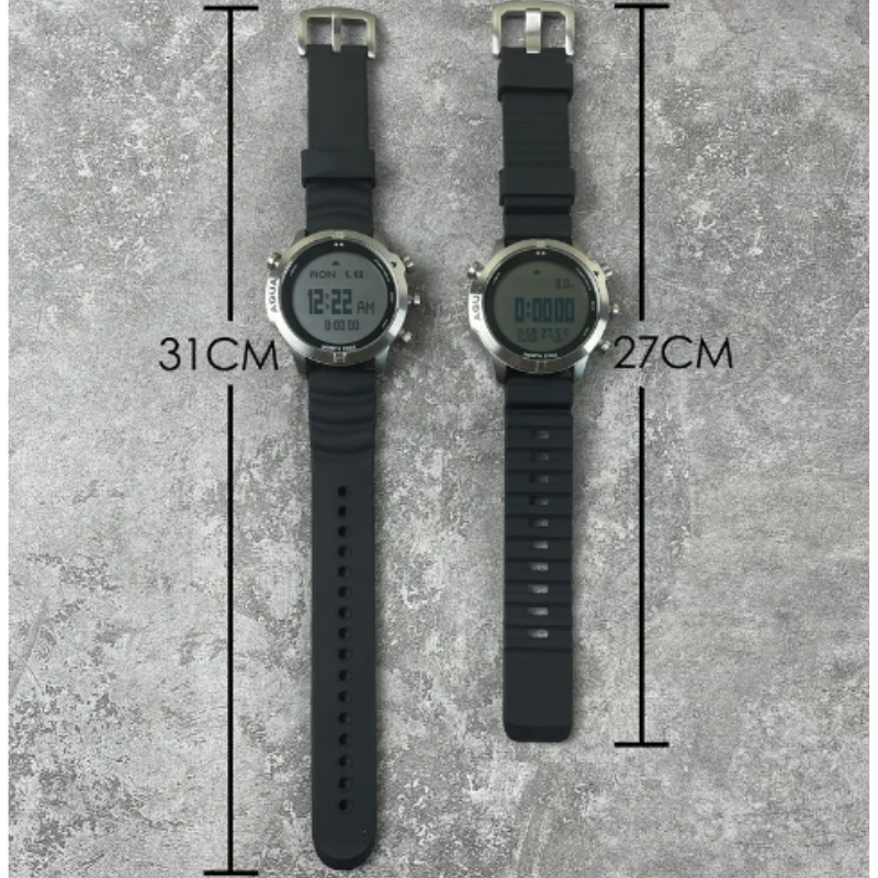 Schwarzes verlängertes Armband für North Edge Uhren