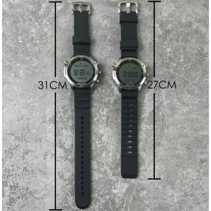 Schwarzes verlängertes Armband für North Edge Uhren