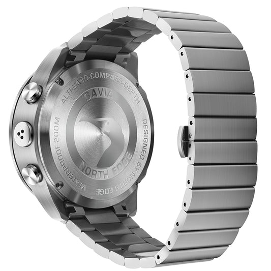 Steel strap for North Edge Gavia watches